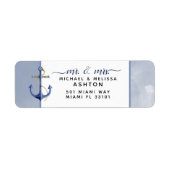 #Nautical Dusty Blue Watercolor Event Wedding (Vorne)
