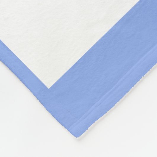 "Nautical Escape" Personalisierter Schiffsname Ank Fleecedecke (Ecke)