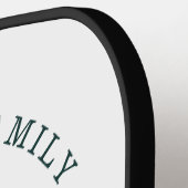 Nautical Family Matching Beach House Anchor Pickleball Schläger (Linke Seite)