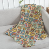 Nautical Fisherman Fleecedecke