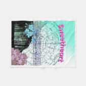 Nautical Fleece Blanket  (Vorderseite (Horizontal))