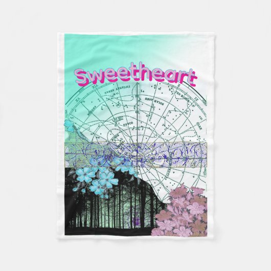 Nautical Fleece Blanket  (Vorderseite)