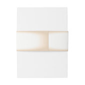 Nautical Floral Anchor Beach Hochzeit Einladungsbanderole (Rückseitenbeispiel)