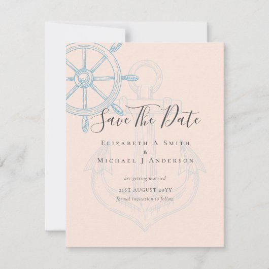 Nautical FOTO Rett Dates Modernes Ocean Beach Sea (Vorderseite)