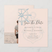 Nautical FOTO Rett Dates Modernes Ocean Beach Sea (Vorne/Hinten)