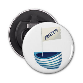 Nautical Freedom Boat Flaschenöffner
