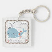 Nautical Friends - Whale Schlüsselanhänger (Rückseite)