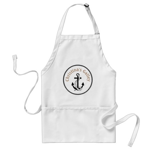 Nautical Galley Apron Schürze (Vorne)