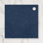 Nautical Girl Monkey Red Birthday Party Danke Geschenkanhänger (Rückseite)