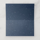 Nautical Girl Monkey Red Navy Kinderdusche Sitzpla Platzkarte (Innenseite Aufgefaltet)