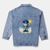 Nautical Gnome Women's Denim Jacket Jeansjacke (Rückseite)
