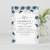 Nautical Greeneration Celebration Invite Einladung (Stehend Vorderseite)