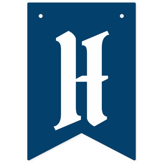 Nautical Happy Birthday Wimpelkette (Zweite Fahne)