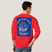 Nautical Inspirational Quote Tee (Schwarz voll)