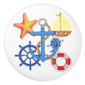 Nautical Keramikknauf (Vorderseite)