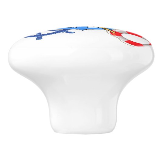 Nautical Keramikknauf (Seitenansicht)