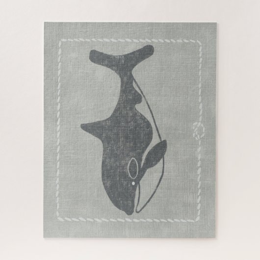 Nautical Killer Whale Puzzle (Vertikal)