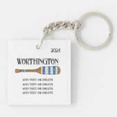 Nautical Life Buoy Version 2 Schlüsselanhänger (Rückseite)