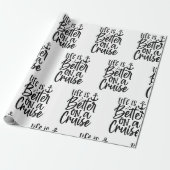 Nautical Life ist besser auf einem Kreuzfahrtthema Geschenkpapier (Ungerollt)