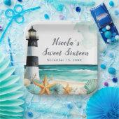 Nautical Lighthouse 16 . Geburtstag Geburtstag Pappteller (Party)