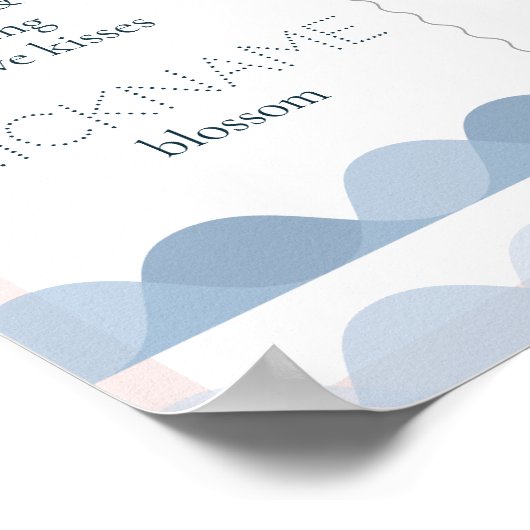 Nautical Lighthouse 1. Geburtstag Meilenstein Poster (Ecke)