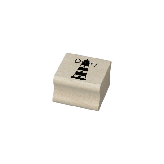 Nautical Lighthouse Beach Wedding Stationery Gummistempel (Stempel)