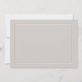 Nautical Lighthouse Coastal Elegant Wedding RSVP (Rückseite)