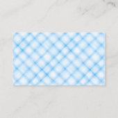 Nautical Lighthouse Diaper Raffle Ticket - Blau Begleitkarte (Rückseite)