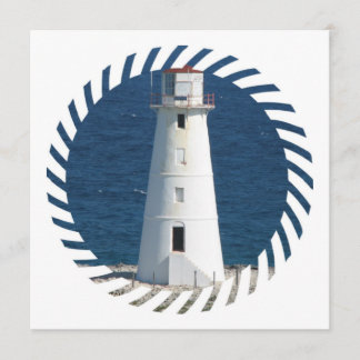 Nautical Lighthouse Einladung