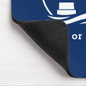 Nautical Lighthouse Ihr Boot oder Name Marine Mousepad (Ecke)