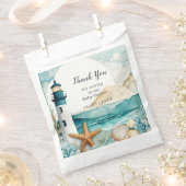 Nautical Lighthouse Kinderdusche Geschenktütchen (Ausgeschnitten)