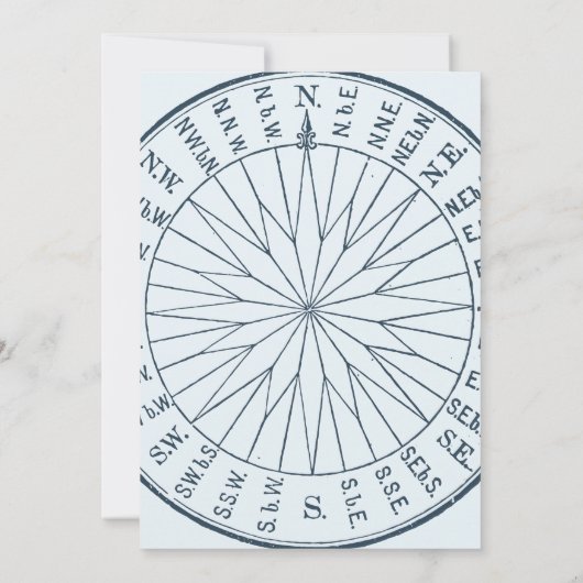 Nautical Lighthouse Ocean Seaside Showdusche Einladung (Rückseite)