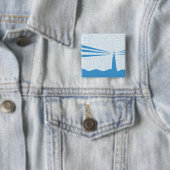 Nautical Lighthouse Poster Button (Beispiel)
