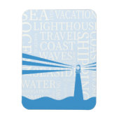 Nautical Lighthouse Poster Magnet (Vertikal)