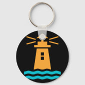 Nautical Lighthouse Theme Schlüsselanhänger (Vorderseite)