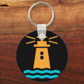 Nautical Lighthouse Theme Schlüsselanhänger (Vorderseite)