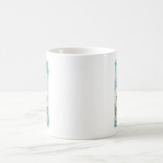 Nautical Lighthouse Wedding  Kaffeetasse (Mittel)