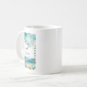 Nautical Lighthouse Wedding Kaffeetasse (Vorderseite Links)