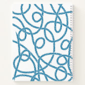 Nautical Lighthouse White Beach House Gästebuch Notizblock (Rückseite)