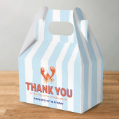 Nautical Lobster Kids Birthday Geschenkschachtel