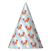 Nautical Lobster Kids Birthday Partyhütchen (Links)