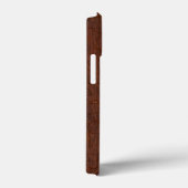 Nautical Mahogany Pirate Skull Steel Case-Mate iPhone Hülle (Rückseite / Rechts)