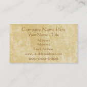 Nautical Map Visitenkarte des 16./17. Jahrhunderts (Rückseite)