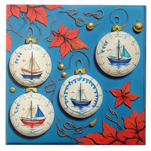 Nautical Marine Life Keramik Art Nr. 11 Fliese