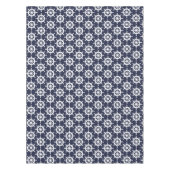 Nautical marinebad blau-weiß tischdecke (Vorderseite)