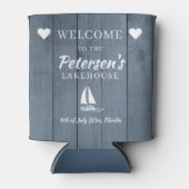 Nautical marineblau, Gewächshaus Party Dosenkühler (Vorderseite)