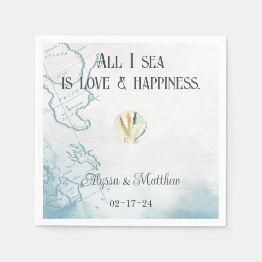 Nautical Napkins Serviette (Vorderseite)