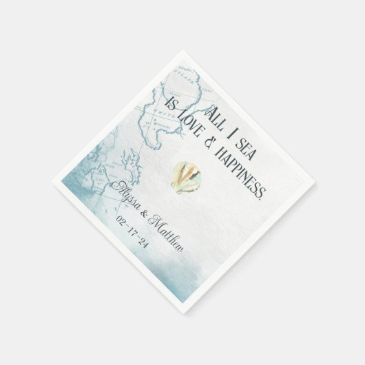 Nautical Napkins Serviette (Ecke)