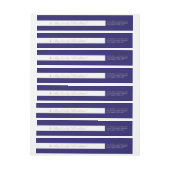 Nautical Navy Babydusche (Bogen)