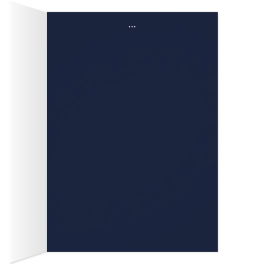 Nautical Navy Blue Anchor Hochzeit Tischnummer (Innen (Rechts))